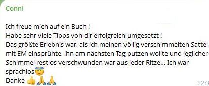 Testimonial zum Buch "EM einfach anwenden" Conni Clipboard 4