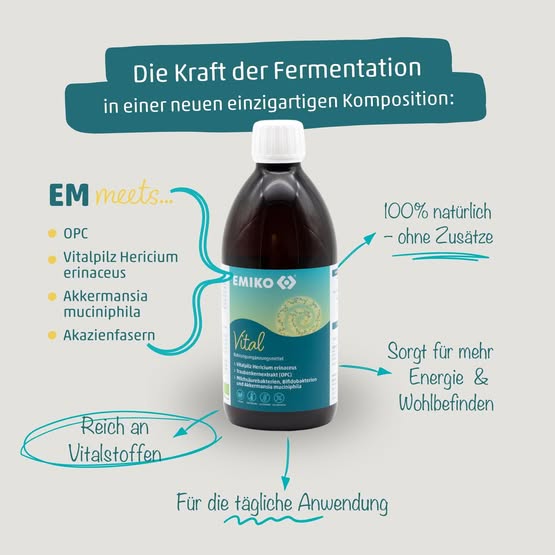 Emiko Vital – BIO Fermentationsgetränk