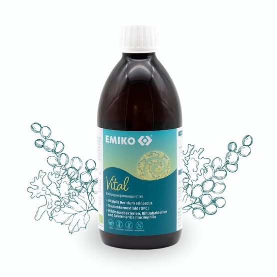 EMIKO Vital OPC Vitalpilz weiss