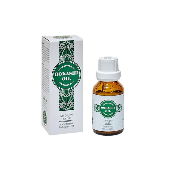EM Bokashi Oil, Traditionelles Öl aus Bali
